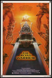 1t448 MAD MAX 2: THE ROAD WARRIOR 1sh '81 Mel Gibson returns as Mad Max, art by Commander!