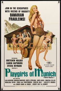 1t570 PLAYGIRLS OF MUNICH 1sh '77 join the sexcapades with dozens of naughty Bavarian frauleins!