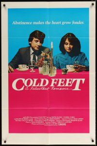 1w225 COLD FEET 1sh '84 Griffin Dunne, abstinence makes the heart grow fonder!