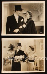 1x943 3 WISE GUYS 2 8x10 stills '36 close ups of Robert Young in top hat, pretty Betty Furness!