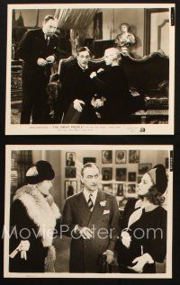 1x961 GREAT PROFILE 2 8x10 stills '40 cool images of John Barrymore, Mary Beth Hughes, Anne Baxter!
