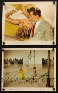 1x410 DOWN TO EARTH 2 color 8x10 stills '46 Rita Hayworth with Larry Parks, dancing!