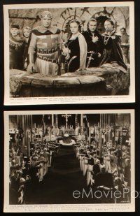 1x798 CRUSADES 5 8x10 stills '35 directed by Cecil B DeMille, Loretta Young, Henry Wilcoxon!