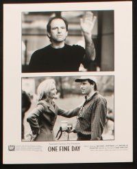 1x832 ONE FINE DAY 5 8x10 stills '96 Michelle Pfeiffer, George Clooney, director Hoffman candid!
