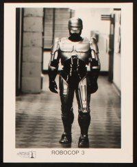 1x889 ROBOCOP 3 4 8x10 stills '93 great sci fi close ups of cyborg cop Robert Burke, Rip Torn!