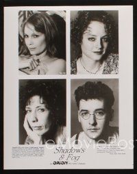 1x844 SHADOWS & FOG 5 8x10 stills '92 cool images of Woody Allen, Mia Farrow, John Cusack!