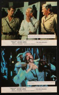 1x341 SEA WOLVES 8 color English FOH LCs '80 images of Gregory Peck, Roger Moore & David Niven!