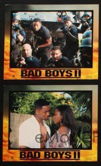 1x246 BAD BOYS 2 9 8x10 mini LCs '03 cool images of Will Smith & Martin Lawrence, Joe Pantoliano!