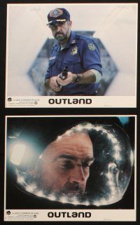 1x319 OUTLAND 8 8x10 mini LCs '81 Sean Connery is the only law on Jupiter's moon, Peter Boyle!