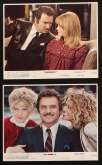 1x322 PATERNITY 8 8x10 mini LCs '81 Burt Reynolds, Beverly D'Angelo, Norman Fell!