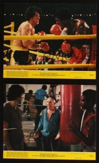 1x333 ROCKY II 8 8x10 mini LCs '79 Sylvester Stallone, Talia Shire, Burgess Meredith, boxing!