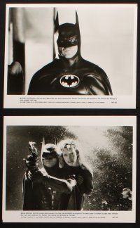 1x008 BATMAN presskit w/ 23 stills '89 Michael Keaton, Jack Nicholson, directed by Tim Burton!