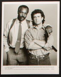 1x066 LETHAL WEAPON 2 presskit w/ 14 stills '89 great images of cops Mel Gibson & Danny Glover!