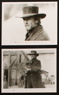 1x068 PALE RIDER presskit w/ 14 stills '85 great images of tough cowboy Clint Eastwood!