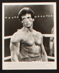 1x011 ROCKY III presskit w/ 20 stills '82 great images of boxer Sylvester Stallone & Mr. T!