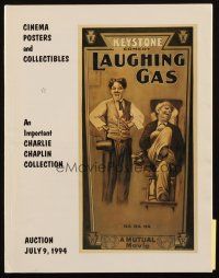 1y452 HOWARD LOWERY 07/09/94 auction catalog '94 An Important Charlie Chaplin Collection!