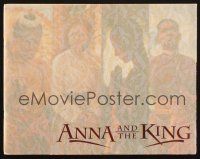 1y335 ANNA & THE KING souvenir program book '99 Jodie Foster & Chow Yun-Fat in the title roles!