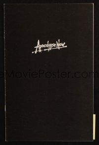 1y336 APOCALYPSE NOW souvenir program book '79 Francis Ford Coppola, Marlon Brando, Sheen!
