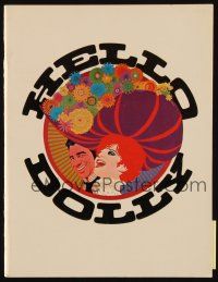 1y366 HELLO DOLLY program book '70 Barbra Streisand & Walter Matthau, Amsel art!