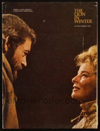 1y372 LION IN WINTER souvenir program book '68 Katharine Hepburn, Peter O'Toole as Henry II!