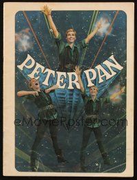1y383 PETER PAN stage play souvenir program book '79 Sandy Duncan & Christopher Hewitt