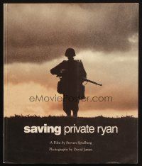 1y389 SAVING PRIVATE RYAN souvenir program book '98 Steven Spielberg, Tom Hanks, Sizemore, Damon