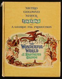 1y407 WONDERFUL WORLD OF THE BROTHERS GRIMM souvenir program book '62 George Pal, Cinerama!