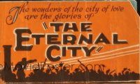 1y161 ETERNAL CITY herald '23 Barbara La Marr, Bert Lytell, Lionel Barrymore, Ronald Colman