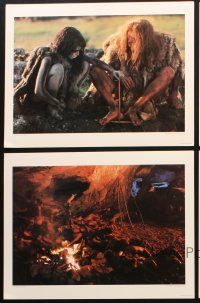 1y061 QUEST FOR FIRE signed portfolio + 8 11x14 deluxe stills '82 by photographer Ernst Haas!