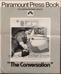 1y650 CONVERSATION pressbook '74 Gene Hackman is an invader of privacy, Francis Ford Coppola