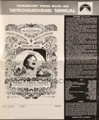 1y665 DARLING LILI pressbook '70 Julie Andrews, Rock Hudson, Blake Edwards, William Peter Blatty