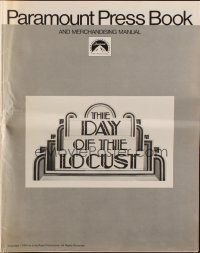 1y668 DAY OF THE LOCUST pressbook '75 John Schlesinger's version of Nathaniel West's novel!