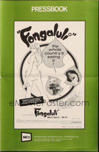 1y731 FONGALULI pressbook '72 Persephone Black, Susie Sunshine, sexy art & wacky images!