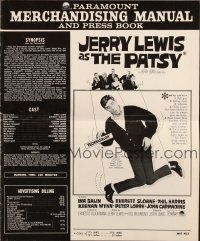 1y909 PATSY pressbook '64 star & director Jerry Lewis hanging from strings like a puppet!