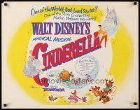 1z087 CINDERELLA 1/2sh R57 Walt Disney classic romantic musical fantasy cartoon!