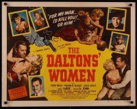 1z103 DALTONS' WOMEN 1/2sh '50 Tom Neal, bad girl Pamela Blake would kill for her man!