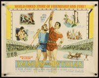 1z104 DAMON & PYTHIAS 1/2sh '62 Il Tiranno di Siracusa, world-famed story of friendship and fury!