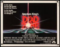 1z110 DEAD ZONE 1/2sh '83 David Cronenberg, Stephen King, he has the power to see the future!