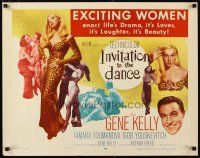 1z206 INVITATION TO THE DANCE 1/2sh '57 Gene Kelly dancing with sexy Tamara Toumanova!
