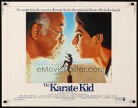 1z221 KARATE KID 1/2sh '84 Pat Morita, Ralph Macchio, teen martial arts classic!