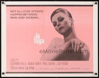 1z231 LA FUGA 1/2sh '66 Paola Spinola directed Italian lesbian sex drama, pretty Giovanna Ralli!