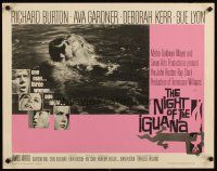 1z311 NIGHT OF THE IGUANA 1/2sh '64 Richard Burton, Ava Gardner, Sue Lyon, Deborah Kerr, Huston