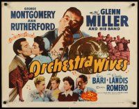 1z325 ORCHESTRA WIVES 1/2sh R54 great close up of Glenn Miller playing trombone!