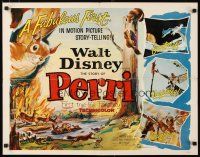 1z334 PERRI 1/2sh '57 Disney's fabulous first in motion picture story-telling, wacky squirrels!