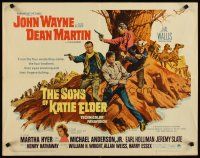 1z418 SONS OF KATIE ELDER 1/2sh '65 John Wayne, Dean Martin, sexy Martha Hyer!