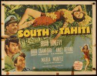 1z419 SOUTH OF TAHITI 1/2sh '41 image of Brian Donlevy & sexy tropical Maria Montez!