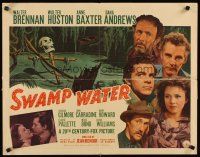 1z437 SWAMP WATER 1/2sh '41 Jean Renoir, top stars by the sinister mysterious swamp!