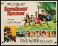 1z440 SWISS FAMILY ROBINSON 1/2sh R72 John Mills, Walt Disney family fantasy classic!