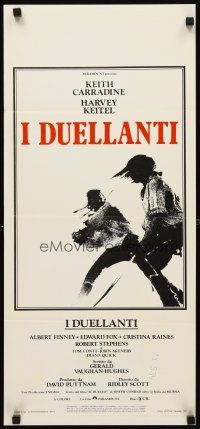 1z803 DUELLISTS Italian locandina '77 Ridley Scott, Keith Carradine, Harvey Keitel, fencing image!