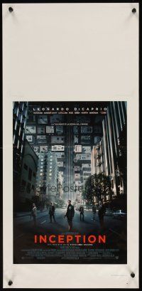 1z833 INCEPTION Italian locandina '10 Christopher Nolan, Leonardo DiCaprio, Gordon-Levitt!